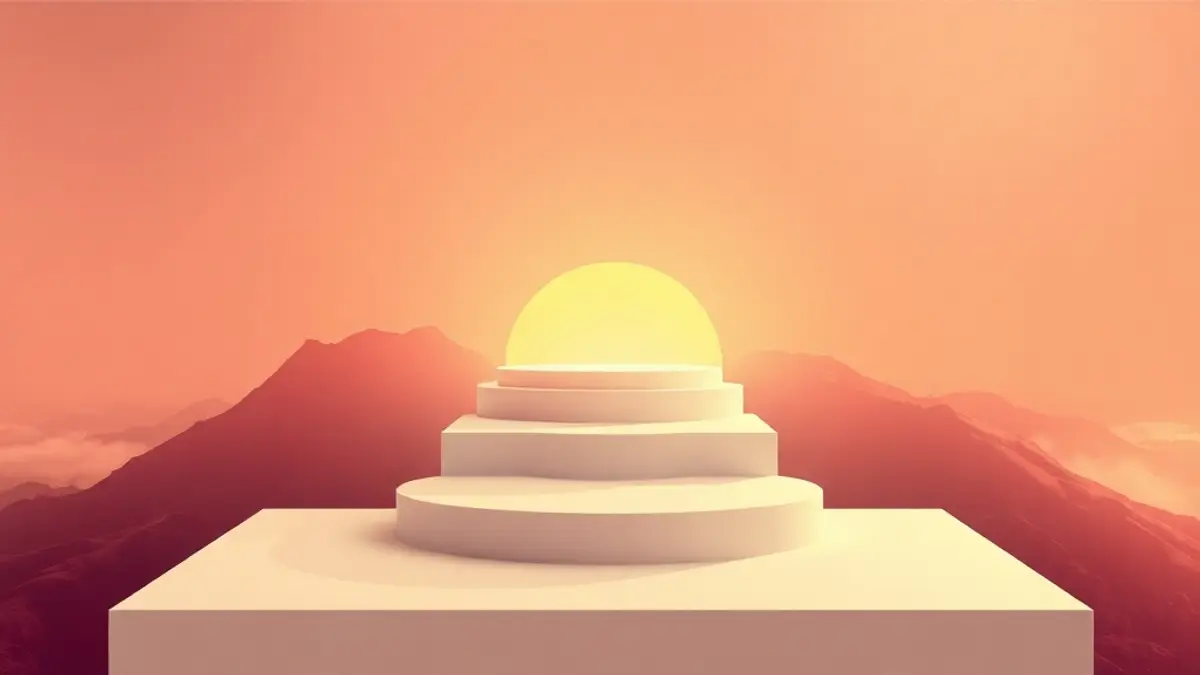 Abstract illustration for How to Manifest a Job or a Career Change