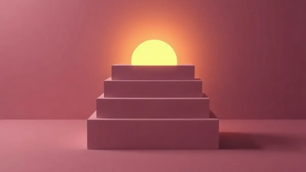 Abstract illustration for Manifesting Good Grades and Exam Success